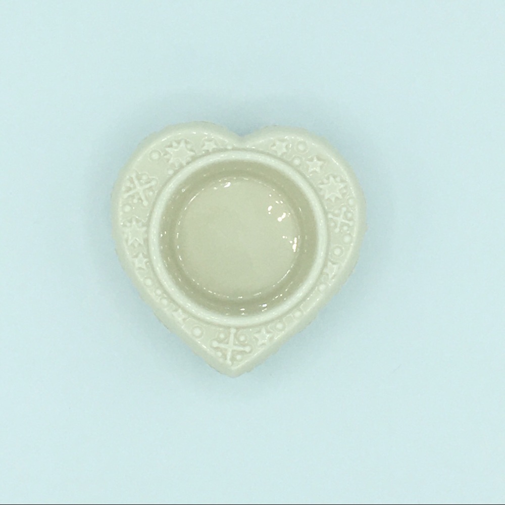 3/$20 LENOX Yuletide Glowlite Heart Shaped Votive Candle Holder- Retired - Picture 6 of 9